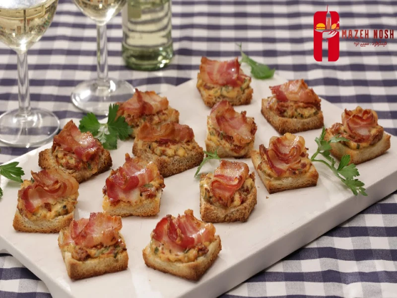 فینگر فود تست بیکن