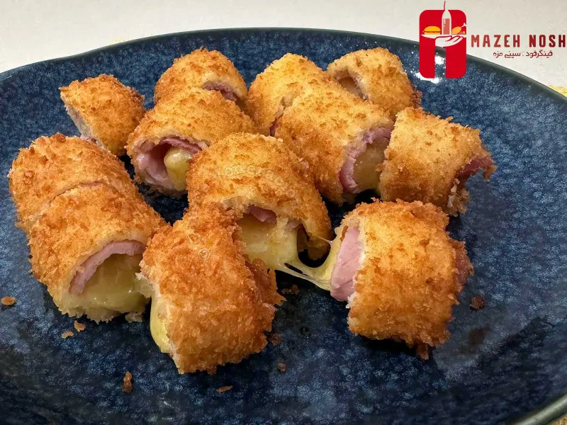 رول نون و سوسیس - فروشگاه مزه نوش