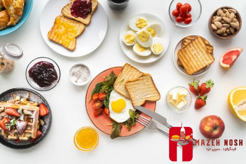 فینگر فود صبحانه کلاسیک
