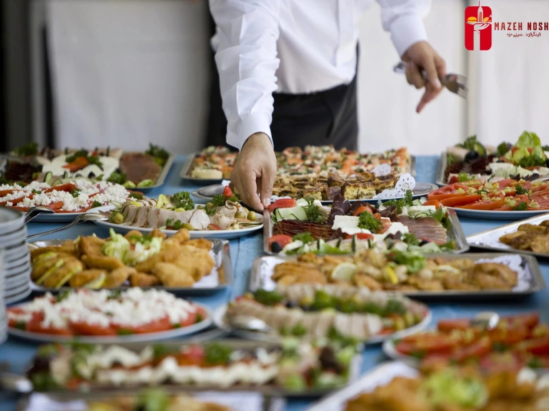 میز فینگر فوت برای مراسمات شما 