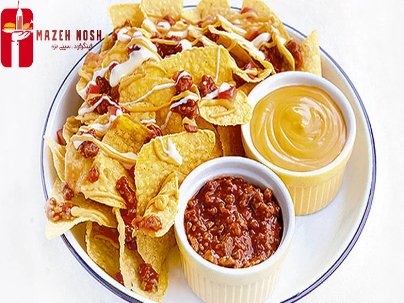 چیپس با انواع دیپ