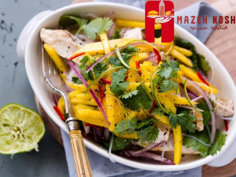 تن ماهی و انبه