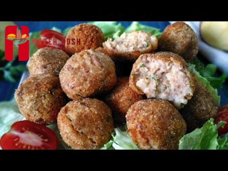 توک سیب زمینی و تن ماهی