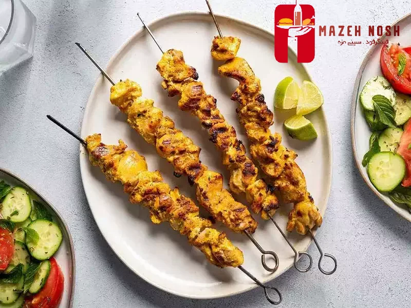 مرینت با زعفرون و ماست