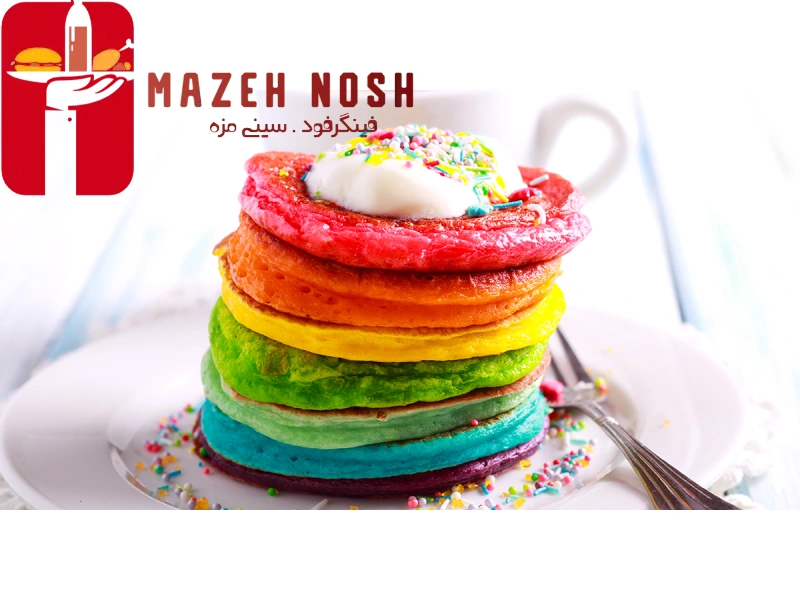 کرپ رنگی خونگی