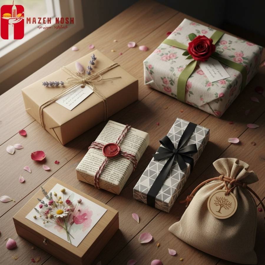 بسته-بندی-شیک-هدیه-شب-یلدا-داماد