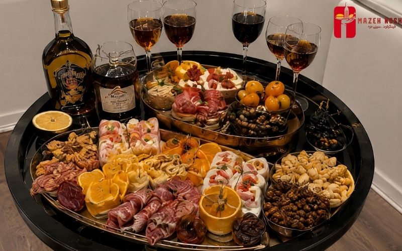 ایده8-سینی-مزه-برای-نوشیدنی