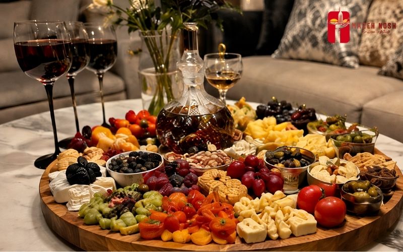 ایده3-سینی-مزه-برای-نوشیدنی