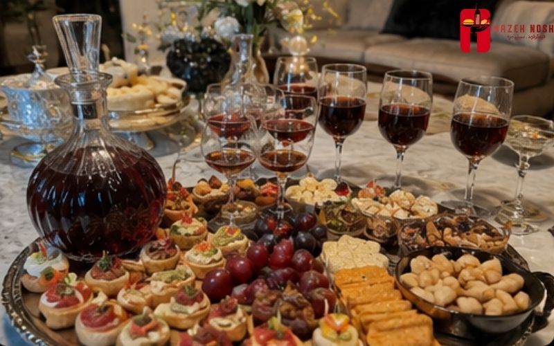 ایده4-سینی-مزه-برای-نوشیدنی