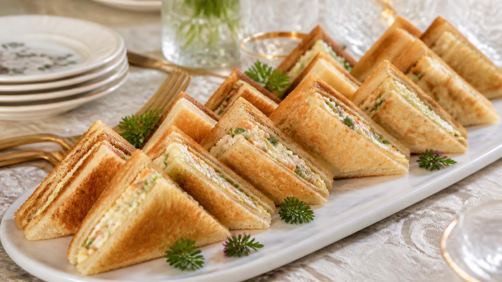 طرز-تهیه-سالاد-الویه-با-نان-تست